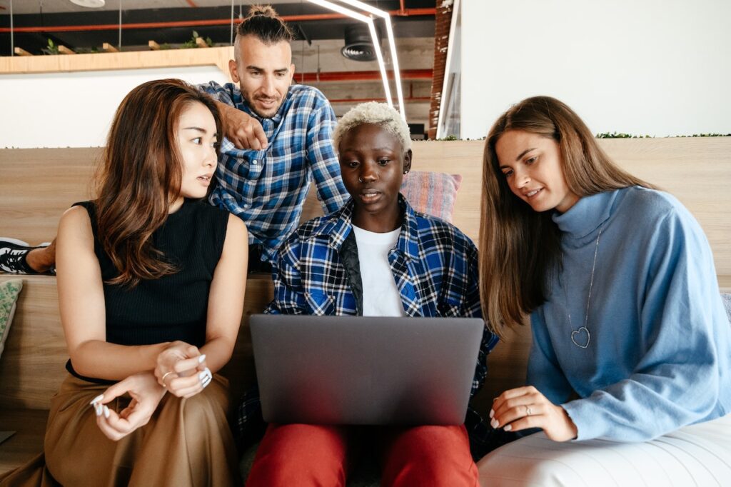 group playing games